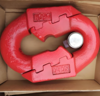 Hot-Forged Arc-Tooth Connecting Link 34x126 with Superior Impact Resistance for Conveyors
