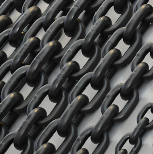 Mining Scraper Chain φ 30× 108 Manganese Steel Heat Treatment High-Strength Mining Round Link Chain