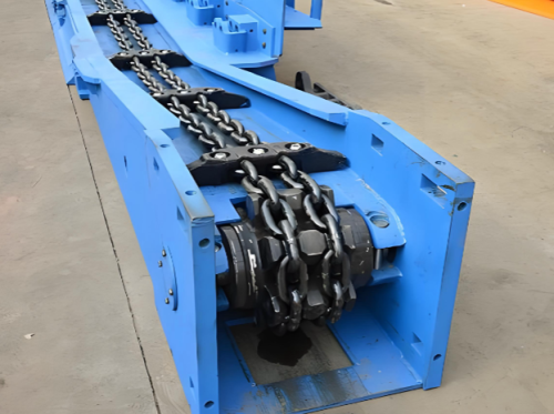 Mining Scraper Chain φ 26× 92 Manganese Steel Heat Treatment High-Strength Mining Round Link Chain