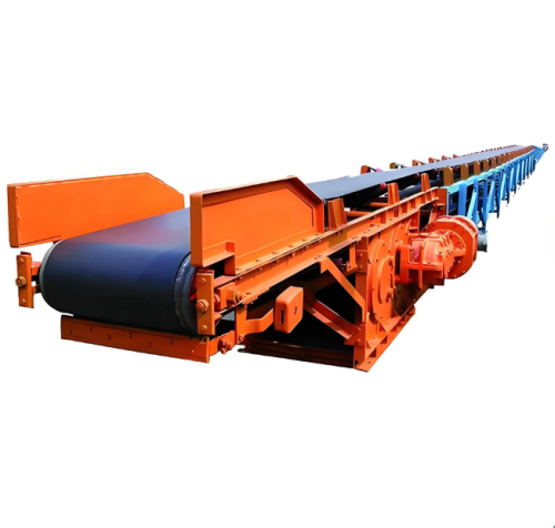 Customized Industrial Fixed Belt Conveyor DSJ55/10/40 for Mining, Heavy Duty Industrial Material Handling Equipment