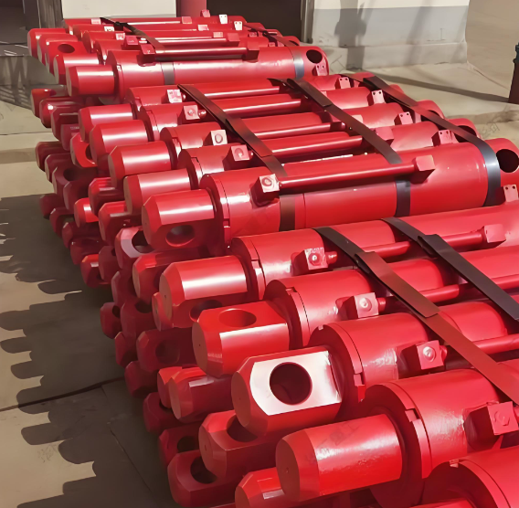 Pusher Tipping Hydraulic Transmission Jack Support Q-160/105x900