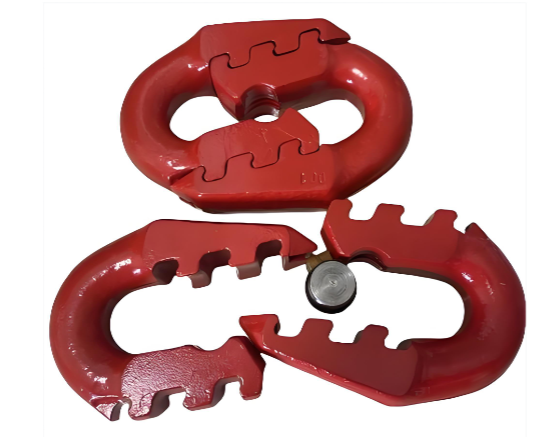 Hot-Forged Arc-Tooth Connecting Link 26x92 with Superior Impact Resistance for Conveyors