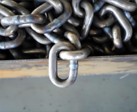 Mining Scraper Chain φ 10× 40 Manganese Steel Heat Treatment High-Strength Mining Round Link Chain SGB620/40T