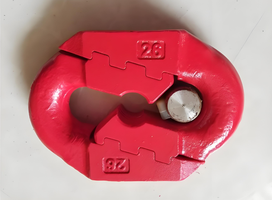 Hot-Forged Arc-Tooth Connecting Link 22x86 with Superior Impact Resistance for Conveyors