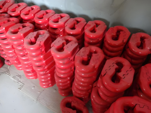 Hot-Forged Arc-Tooth Connecting Link 38x137 with Superior Impact Resistance for Conveyors