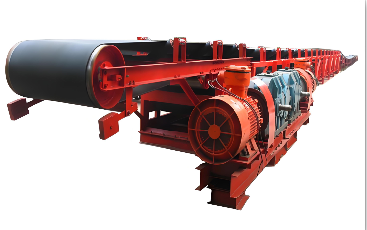 Customized Industrial Fixed Belt Conveyor DSJ100/80/200 for Mining, Heavy Duty Industrial Material Handling Equipment