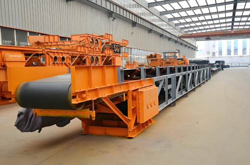 Customized Industrial Fixed Belt Conveyor DSJ65/20/2x55 for Mining, Heavy Duty Industrial Material Handling Equipment