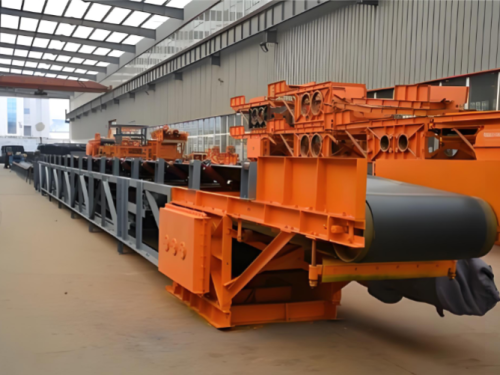 Customized Industrial Fixed Belt Conveyor DSJ80/40/2x90 for Mining, Heavy Duty Industrial Material Handling Equipment