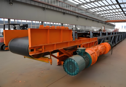 Customized Industrial Fixed Belt Conveyor DSJ80/40/2x55 for Mining, Heavy Duty Industrial Material Handling Equipment