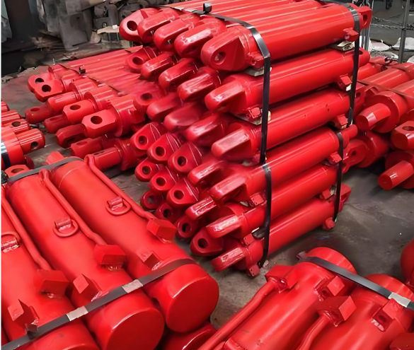 Pusher Tipping Hydraulic Transmission Jack Support Q-160/105x900