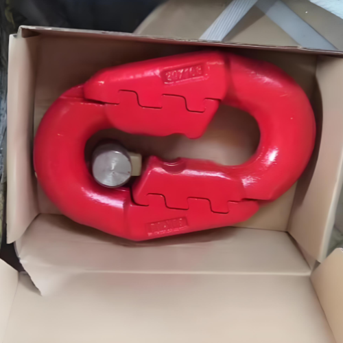 Hot-Forged Arc-Tooth Connecting Link 30x108 with Superior Impact Resistance for Conveyors