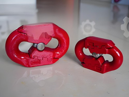 Hot-Forged Arc-Tooth Connecting Link 34x126 with Superior Impact Resistance for Conveyors