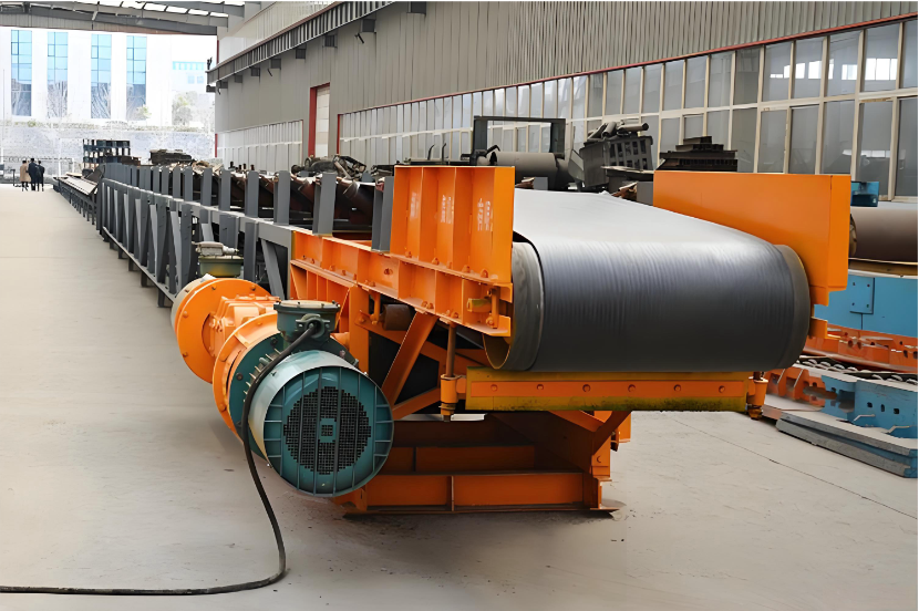 Customized Industrial Fixed Belt Conveyor DSJ55/10/40 for Mining, Heavy Duty Industrial Material Handling Equipment