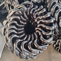 Alloy Steel Open Link - for Offshore Oil Platform Chains (CE/ABS) Split Connecting Ring 18x64