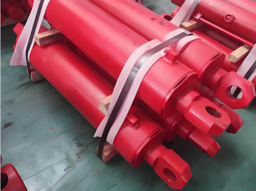 Pusher Tipping Hydraulic Transmission Jack Support Q-160/105x900