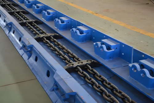 Mining Scraper Chain φ 30× 108 Manganese Steel Heat Treatment High-Strength Mining Round Link Chain