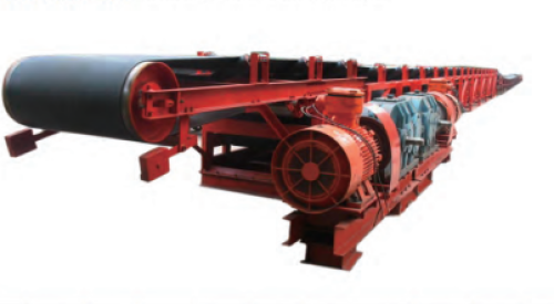 Customized Industrial Fixed Belt Conveyor DSJ65/20/2x30 for Mining, Heavy Duty Industrial Material Handling Equipment