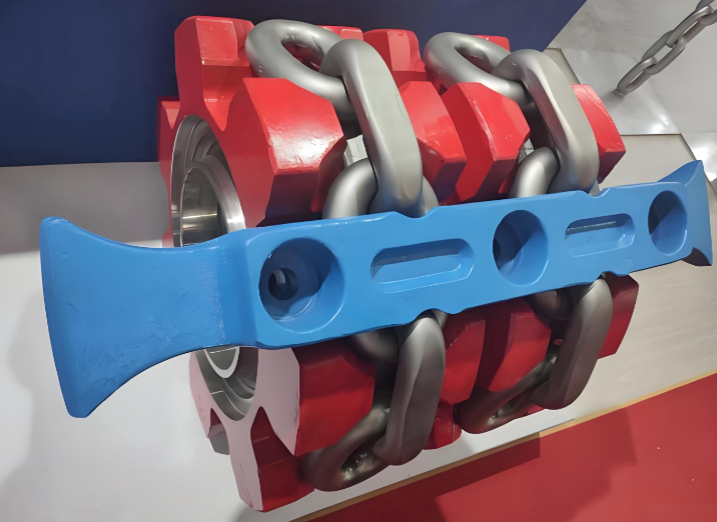 Hardware Scraper Conveyors Link Chain 34x126 for Mining/High-Intensity Compact Chain（SGB620/40T）